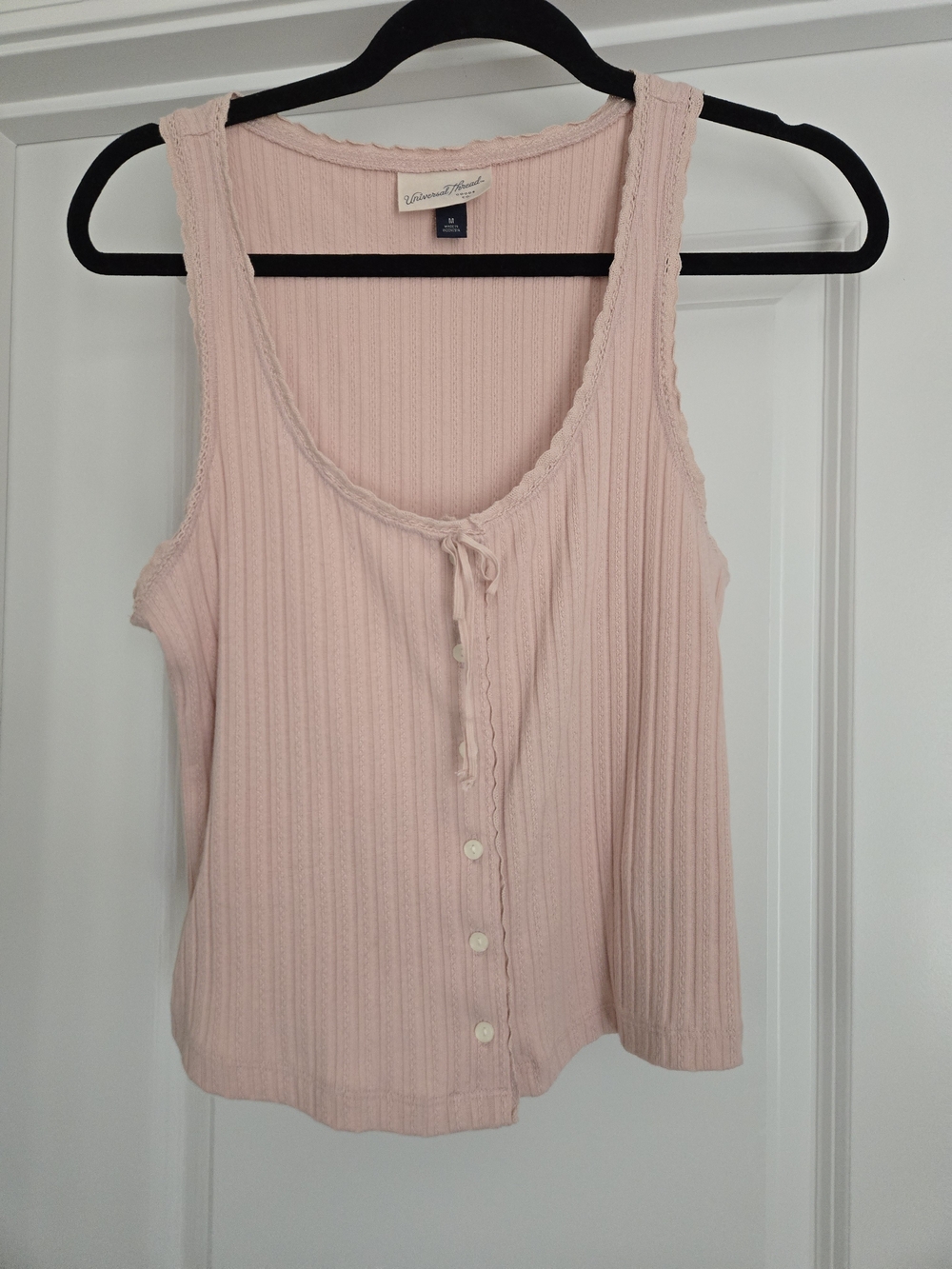 Universal Thread Pale Pink Ribbed Camisole